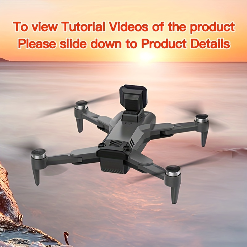 S109 HD ESC Drone: Foldable, Dual Camera, GPS, Wifi, LED Screen, 3D Flip, Carrying Bag - Ready to Fly!