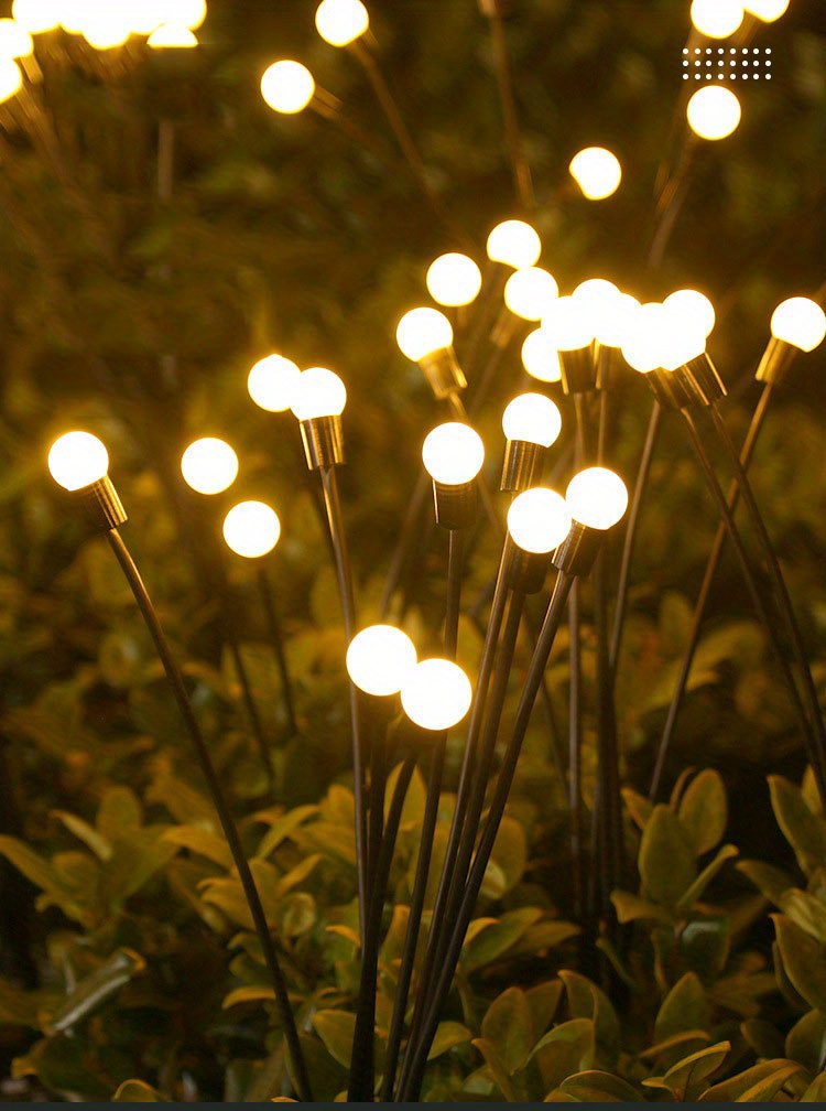 Solar Firefly Lamp: Add A Magical Courtyard - Temu