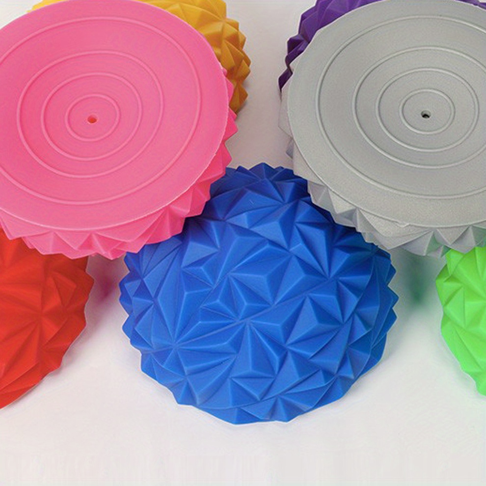 Image of Pineapple Ball Pvc Plantar Proprioception Training Equipment Durian Ball Diamond Texture Ball Home Sports Speed Ball Random Color