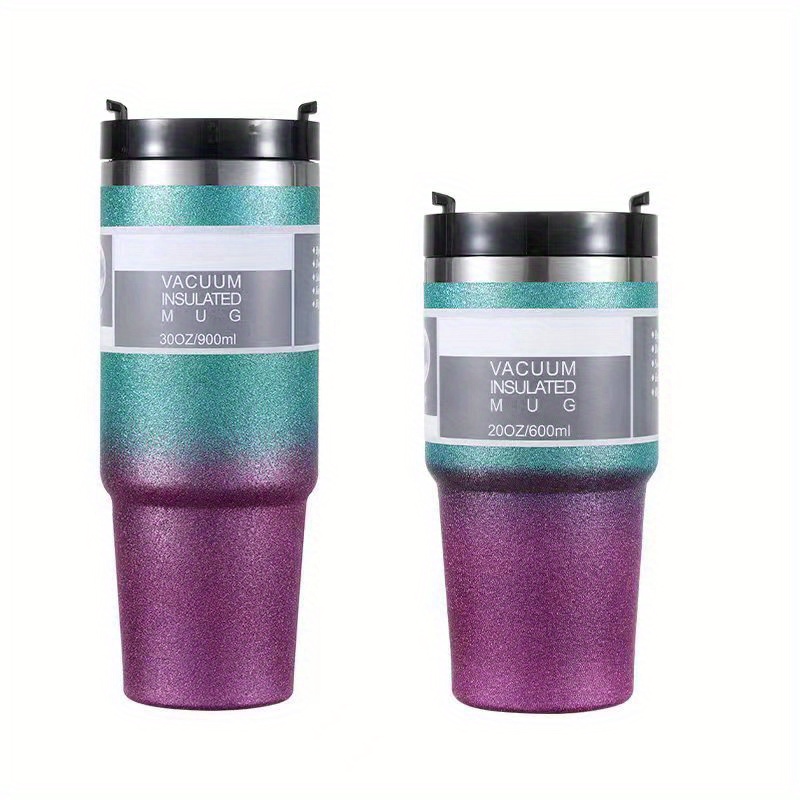 Double Wall Vacuum Cup Stainless Steel Insulated Cup Car Temu United