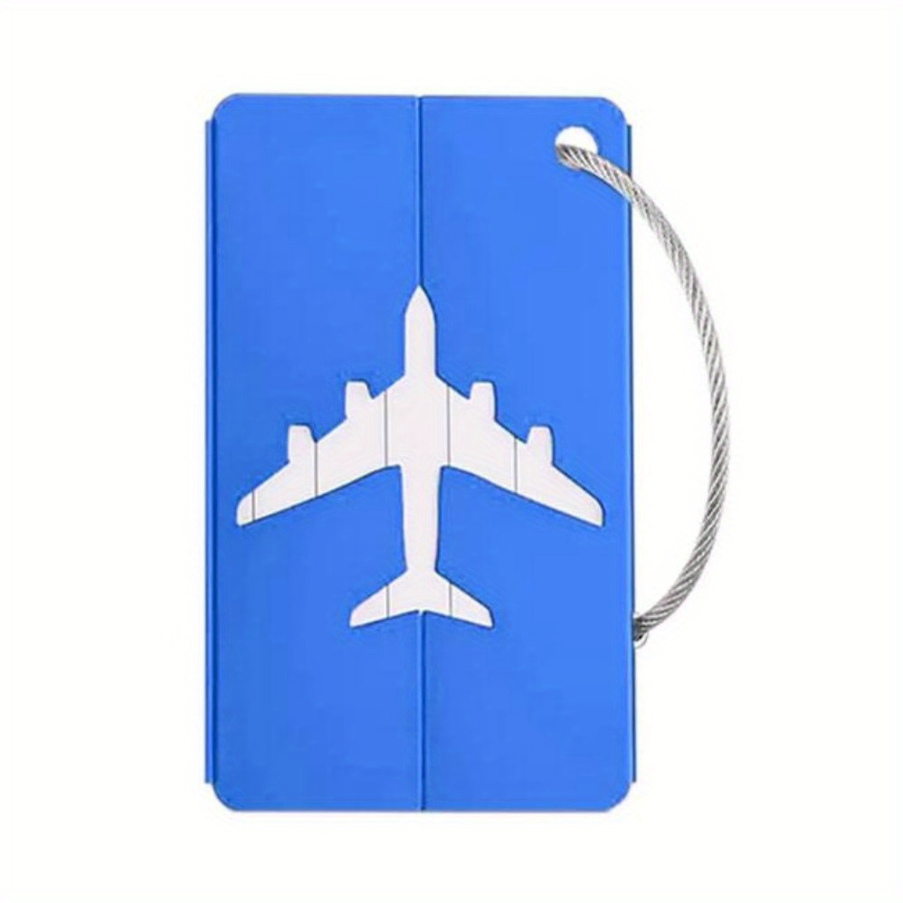 Colorful Aluminium Luggage Tags With Name Id Cards Stainless - Temu