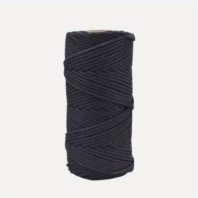 Macrame Cord X 109 Yards Colorful Twisted Rope Cotton Rope - Temu