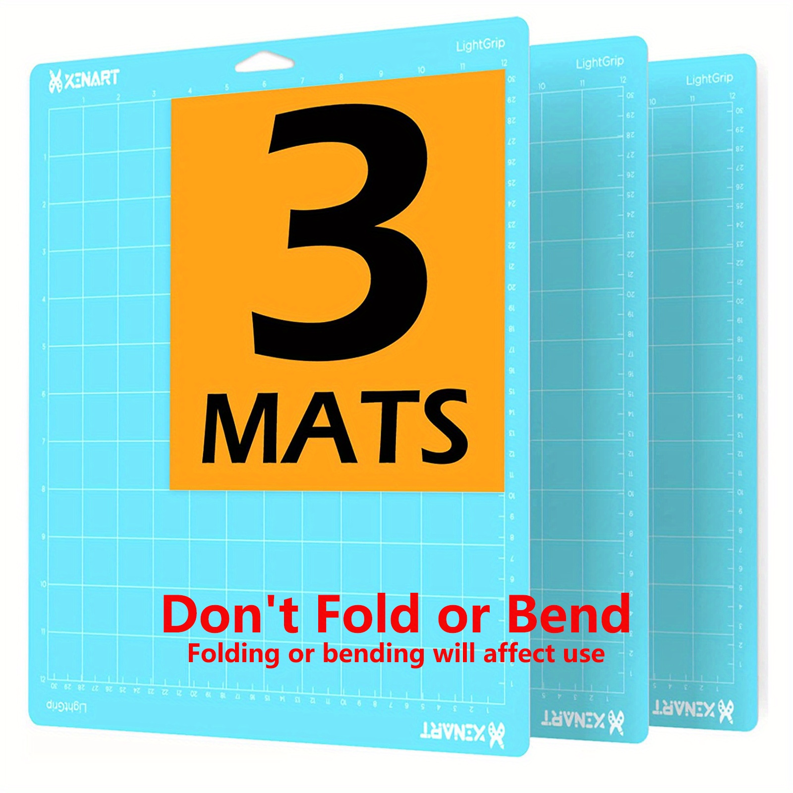for Cutting Mat, 12 H by 24 L Nicapa Replacement Cutting Mat (3Pack)