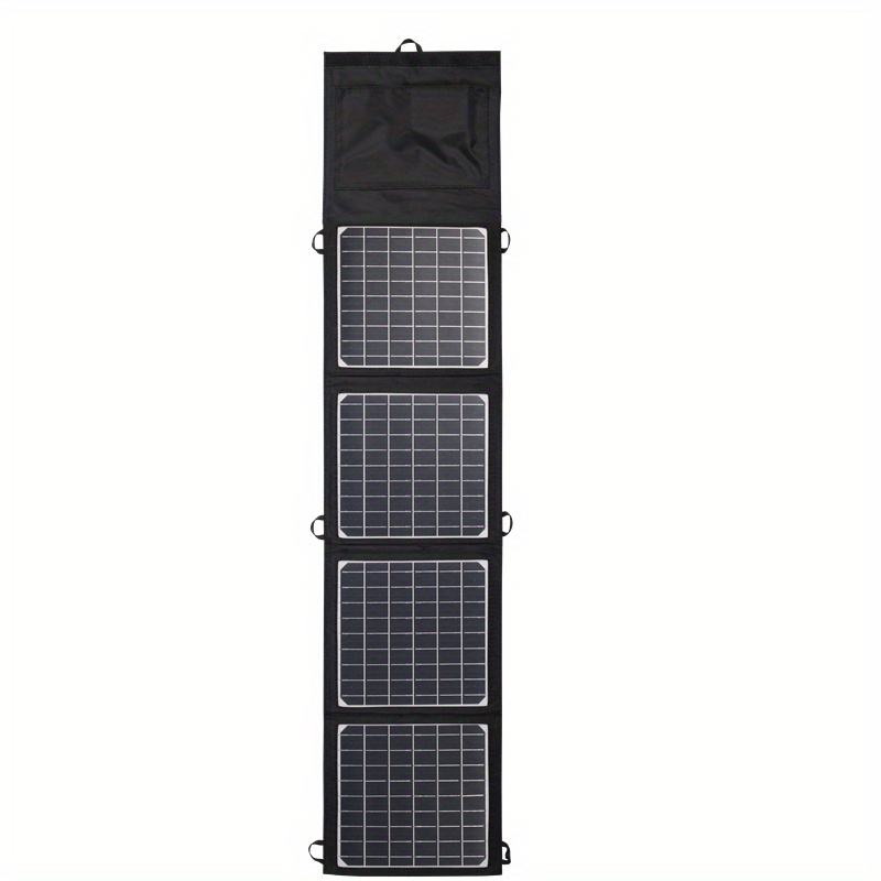 28w Cargador Solar Portátil Ligero Camping Células Solares - Temu