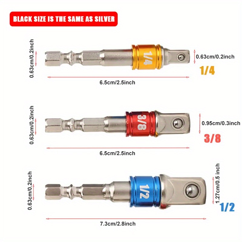 Upgrade Power Tool Set Chrome Vanadium Steel Drill Socket Temu United