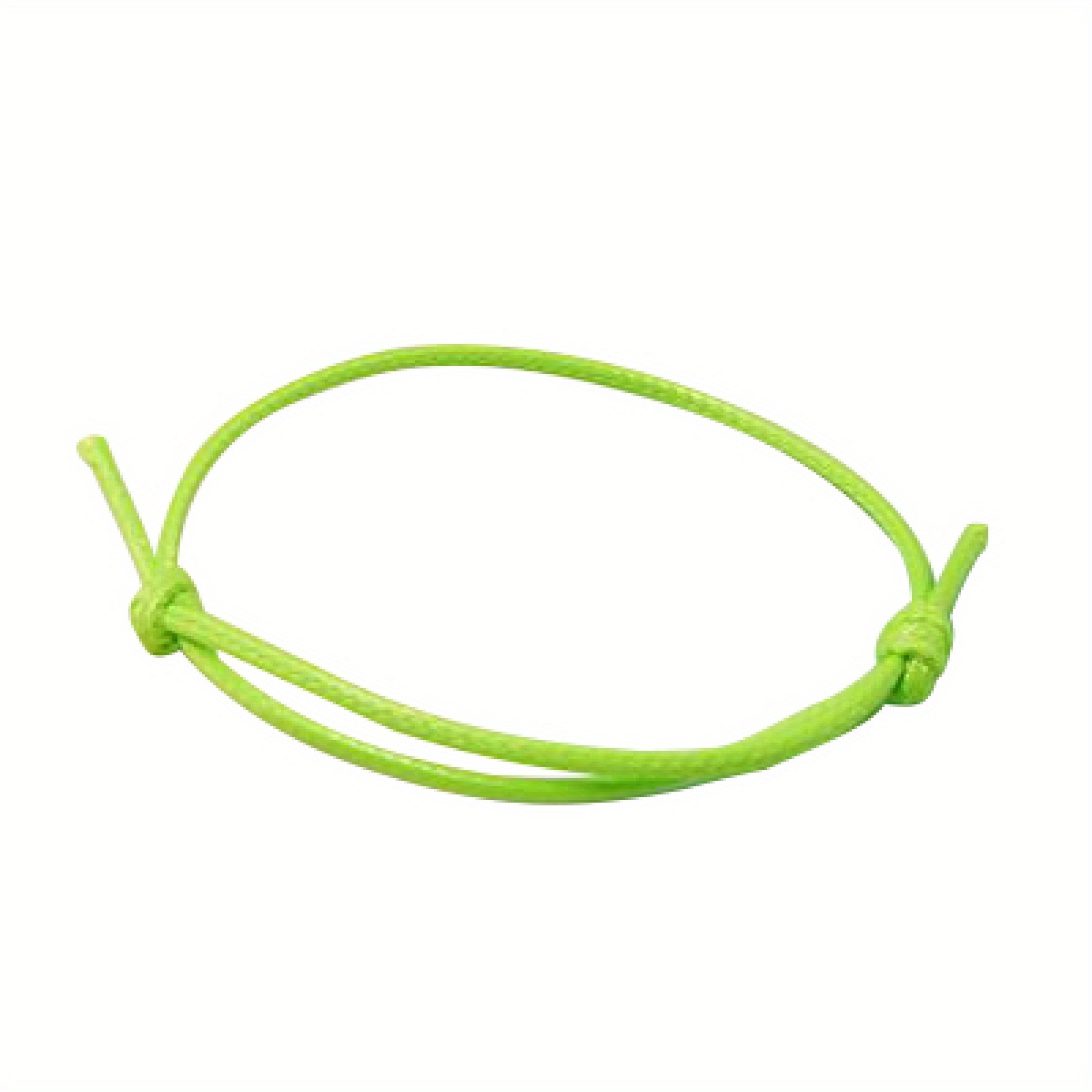 Waxed Cord Bracelet Friendship Bracelet String Adjustable - Temu Canada