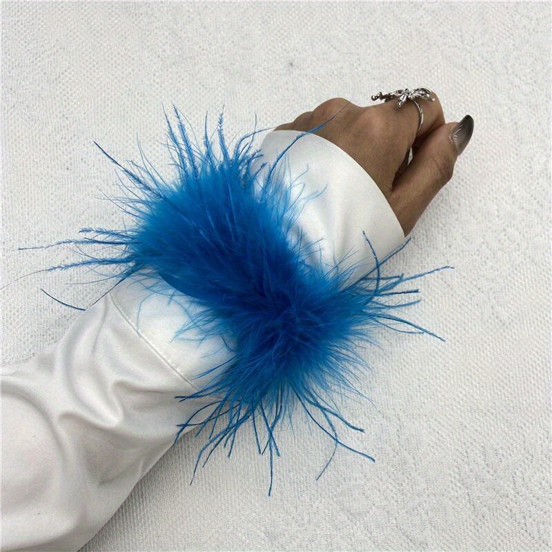 Artificial Feathers Fabric, Fabric Feathers Imitation, Faux Fur Feathers