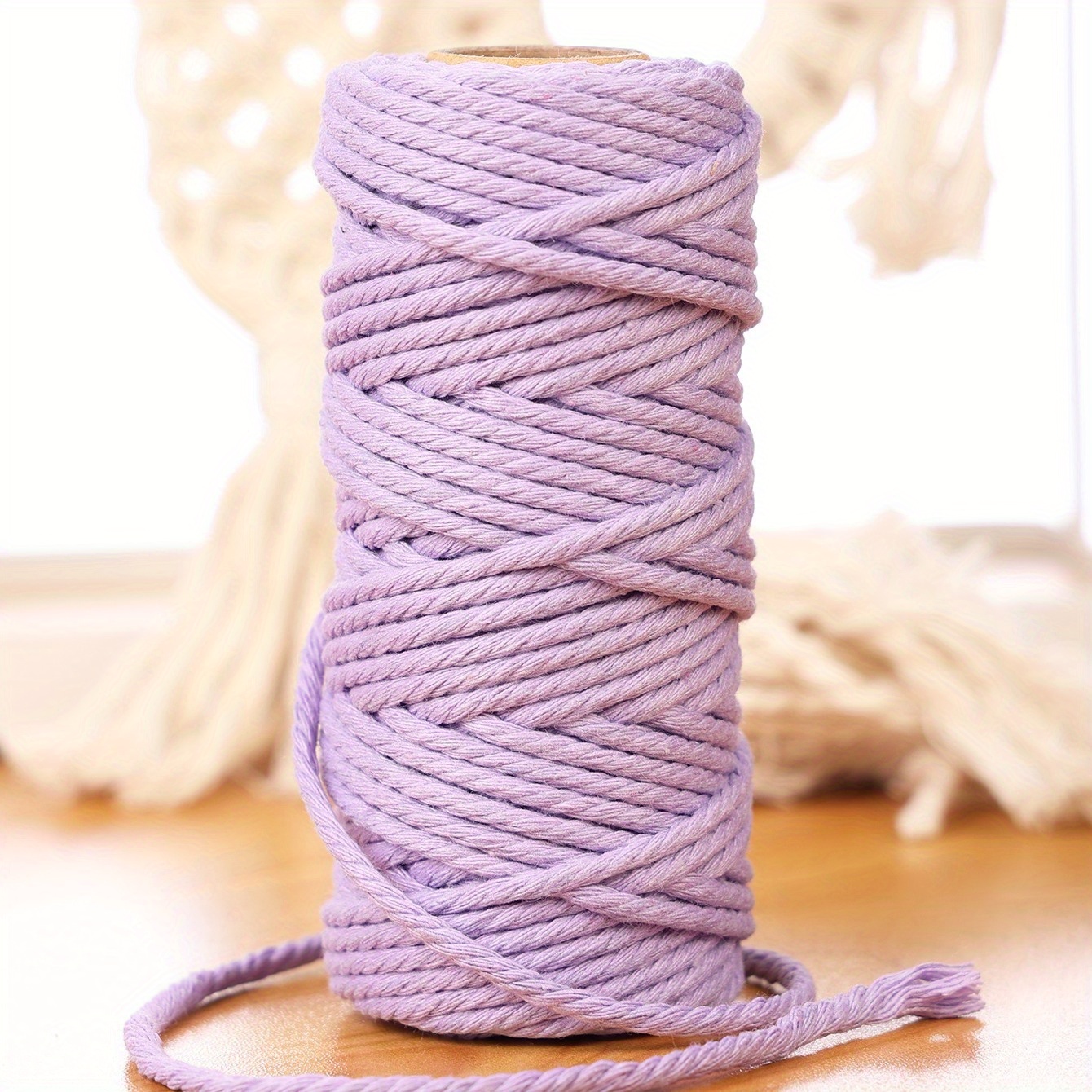 Cotton Rope Woven Rope Handmade Wedding Bouquets Material - Temu Ireland