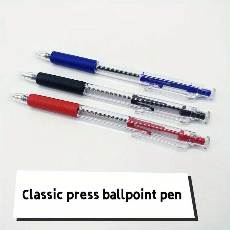 6pcs Good Writing 0.7 Penna A Sfera Inchiostro Rosso Blu - Temu Italy