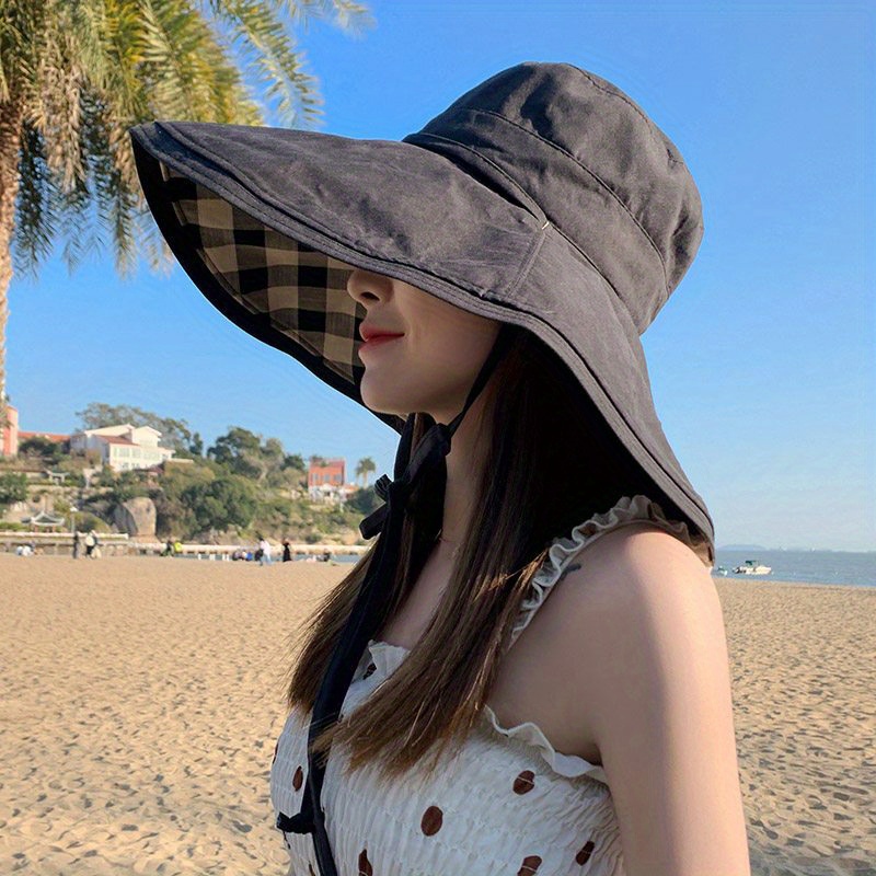UTOWO Sun Hat for Women Summer UV Protection Beach Hat Wide Brim
