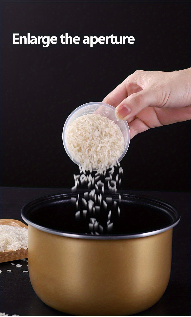 180ML Plastic Rice Measuring Cup Precision with Handle Easy Storage Comapct  Cooking Exact Measurement Rice Cup – the best products in the Joom Geek  online store