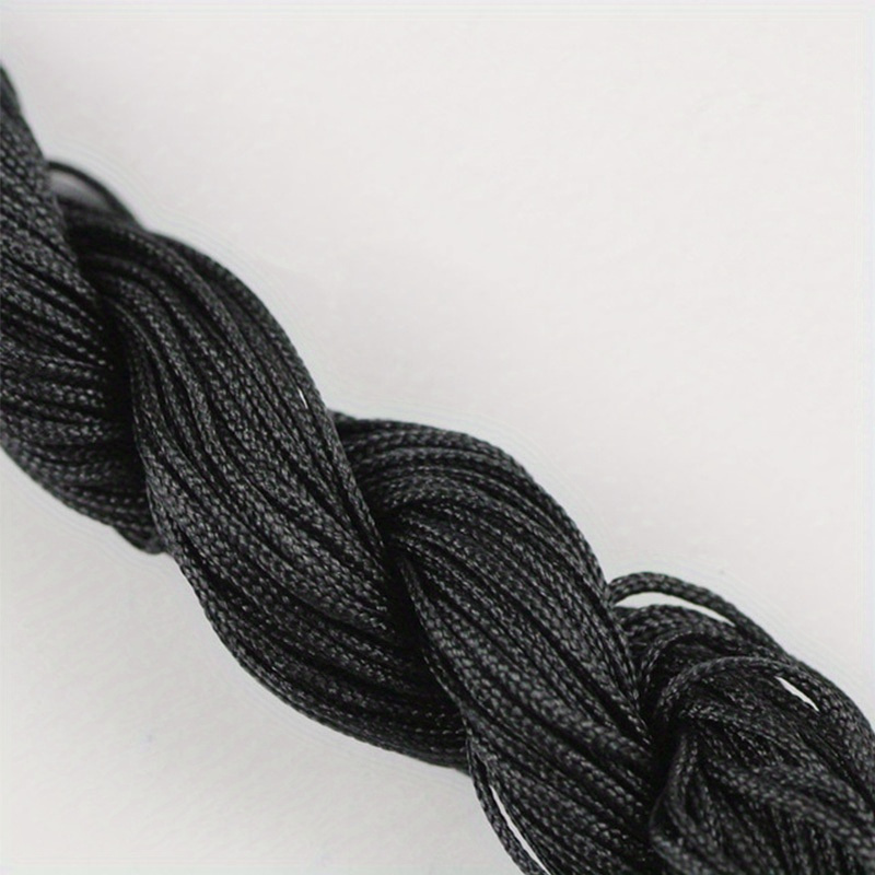 Grey Rope Necklace, Black Rope Necklace, Grey Braided Necklace, Black Knot  Jewelry, Black Statement Jewelry, Rope Jewelry 