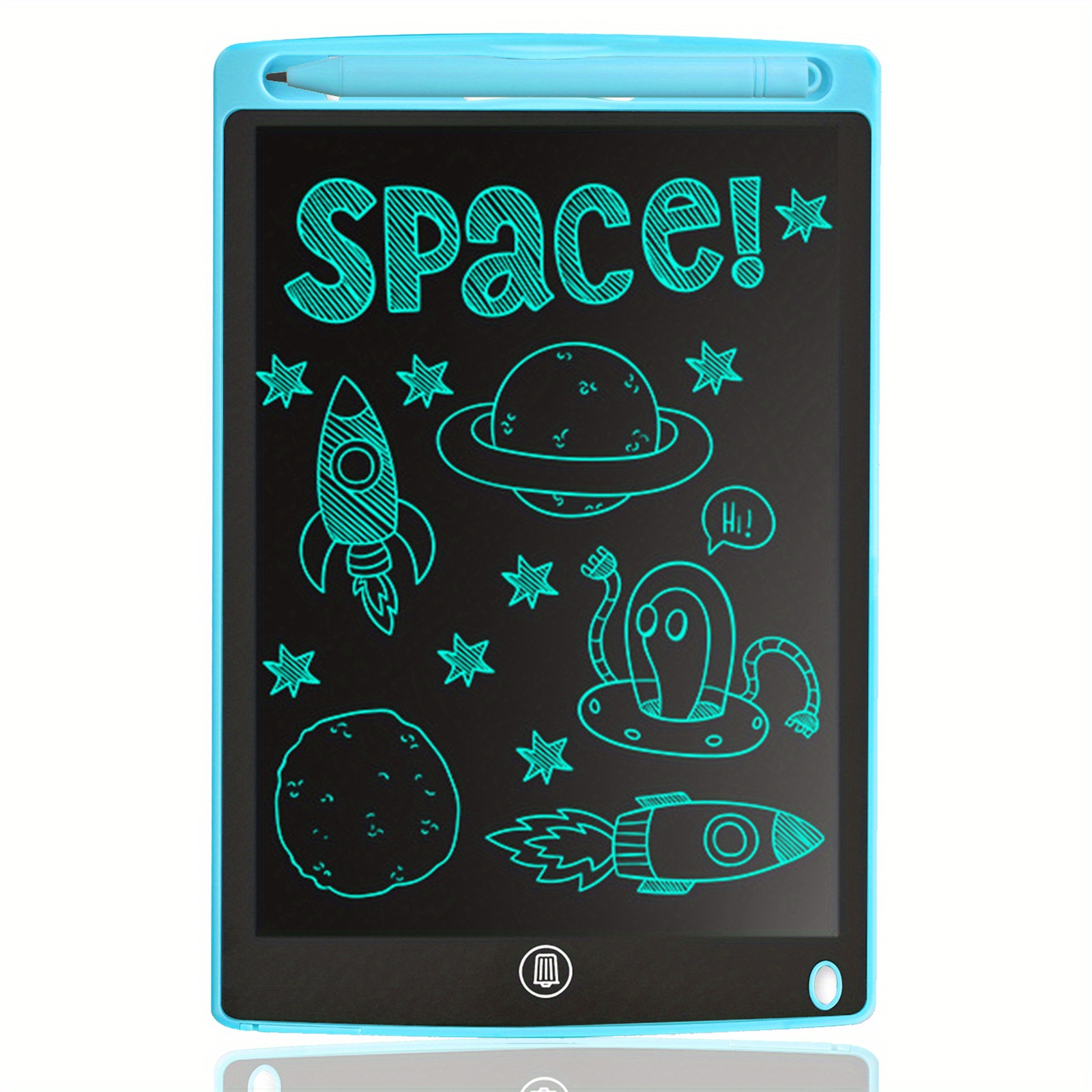  LCD Writing Tablet for Kids,12 Inch Colorful Educational Drawing  Tablet, Erasable Reusable Electronic Writing Board, Toddler Doodle Board,  Learning Toy Gift for Boys Girls Ages 3-8(Sky Blue) : Toys & Games