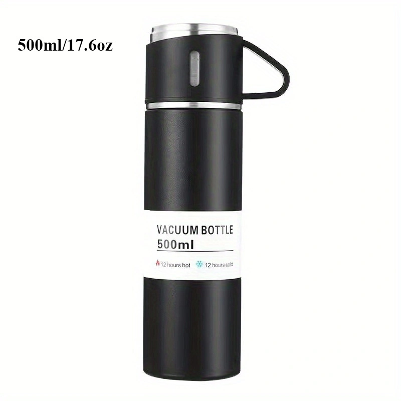 Vacuum Flask Set Stainless Steel Thermal Cup With Gift Box - Temu