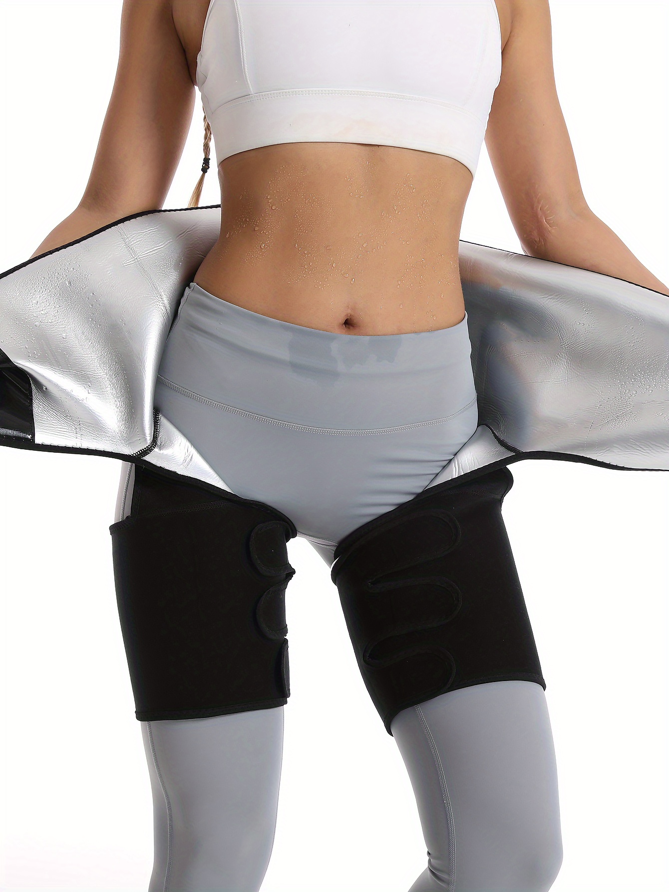 Shape Body Lift Butt Women's Sweat Body Shaper Compression - Temu Canada