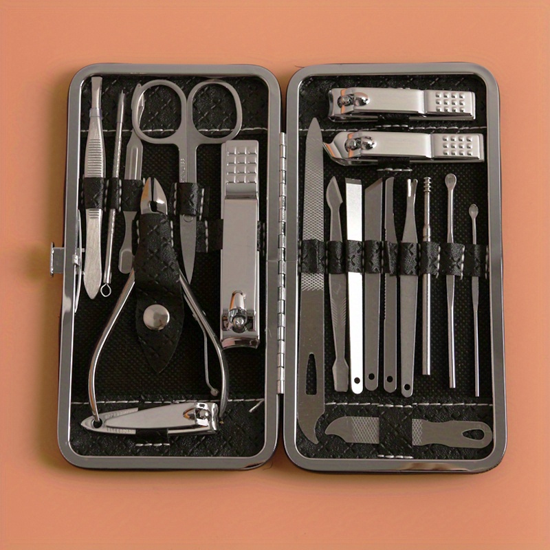 Manicure set nail clippers scissors 16el case | CATEGORIES \ Beauty \  Manicure and pedicure | internetowa-hurtownia.pl