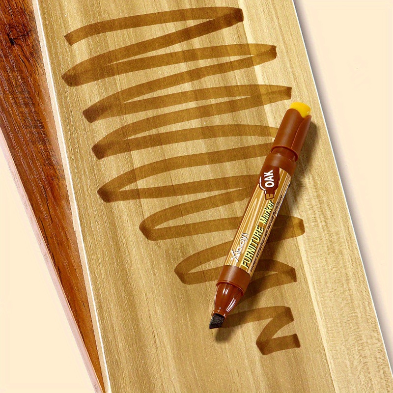 1 pc Kit de retouche de meubles en bois marqueur crème stylo - Temu Canada