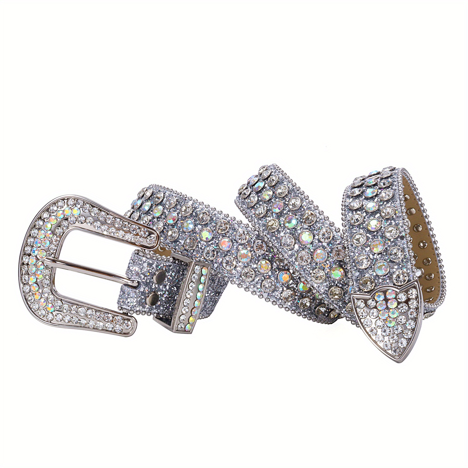 Buckle Belt Plus Size Belts With Bling TENGMEI Plus Size Bling