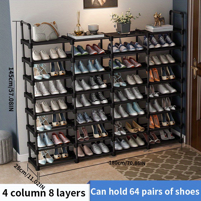Estantes para zapatos - ideas.  Closet shoe storage, Diy shoe
