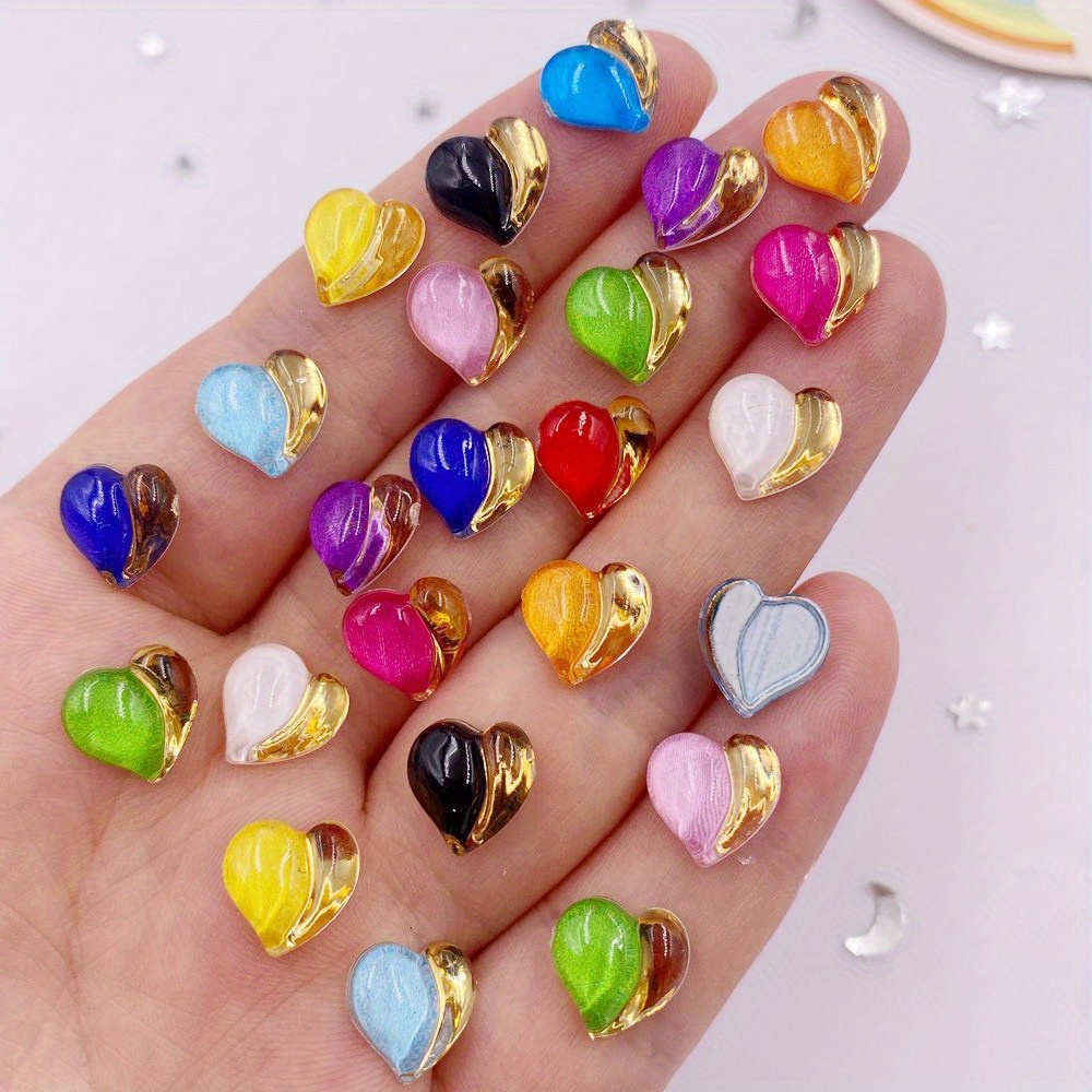 20pcs Mixed Style Nail Rhinestones ,Crystal 3D Pink Charms For Nail Diy  Manicure Decoration For Nail Decor