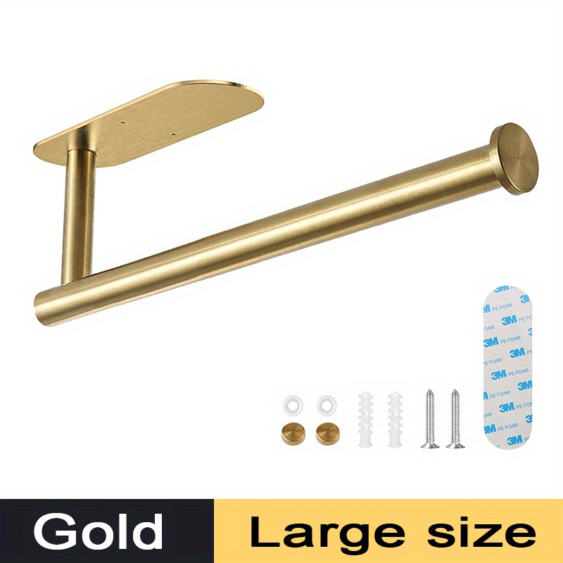 Self Adhesive Toilet Roll Holder Stainless Steel