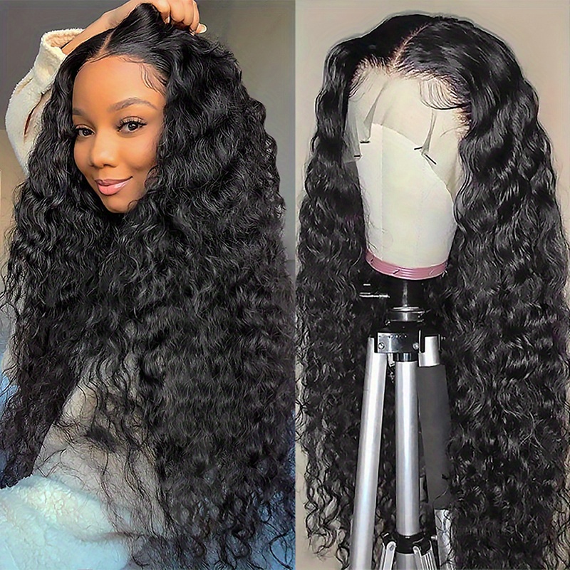 Water Wave Lace Front Wig Full Lace Front Human Hair Wigs For