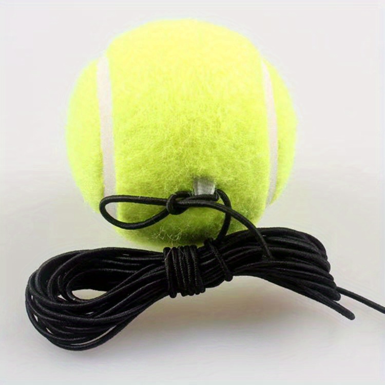 Tennis Training Ball Single Player Rebound Elastic Rope Temu