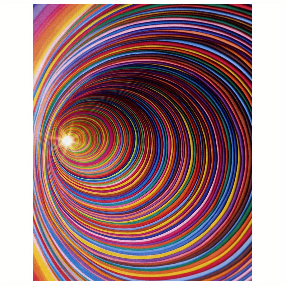 Rainbow Spiral Abstract Diamond Painting  Special Shape Diamond Paint– Diamond  Paintings Store