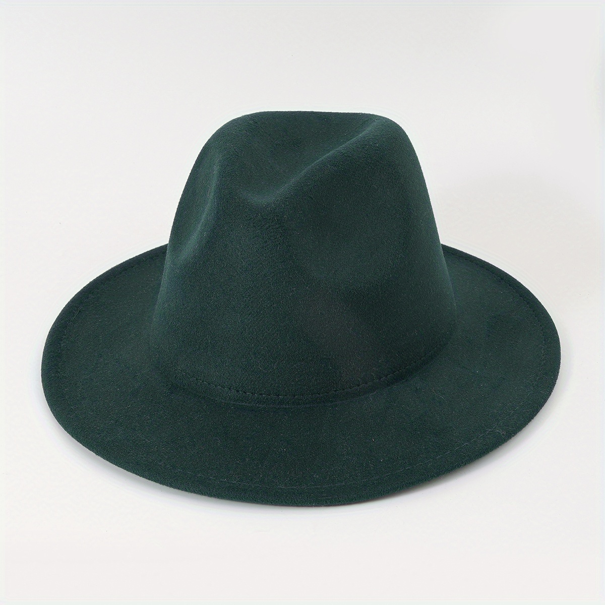 Men's Felt Fedora Hats Jazz Hats For Summer Assorted Colors - Temu