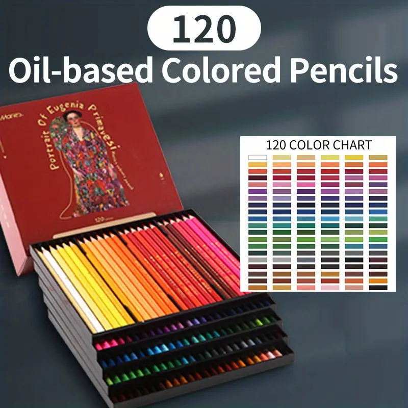 Marie's Colored Pencils Professional Oil Color Pencils Set - Temu