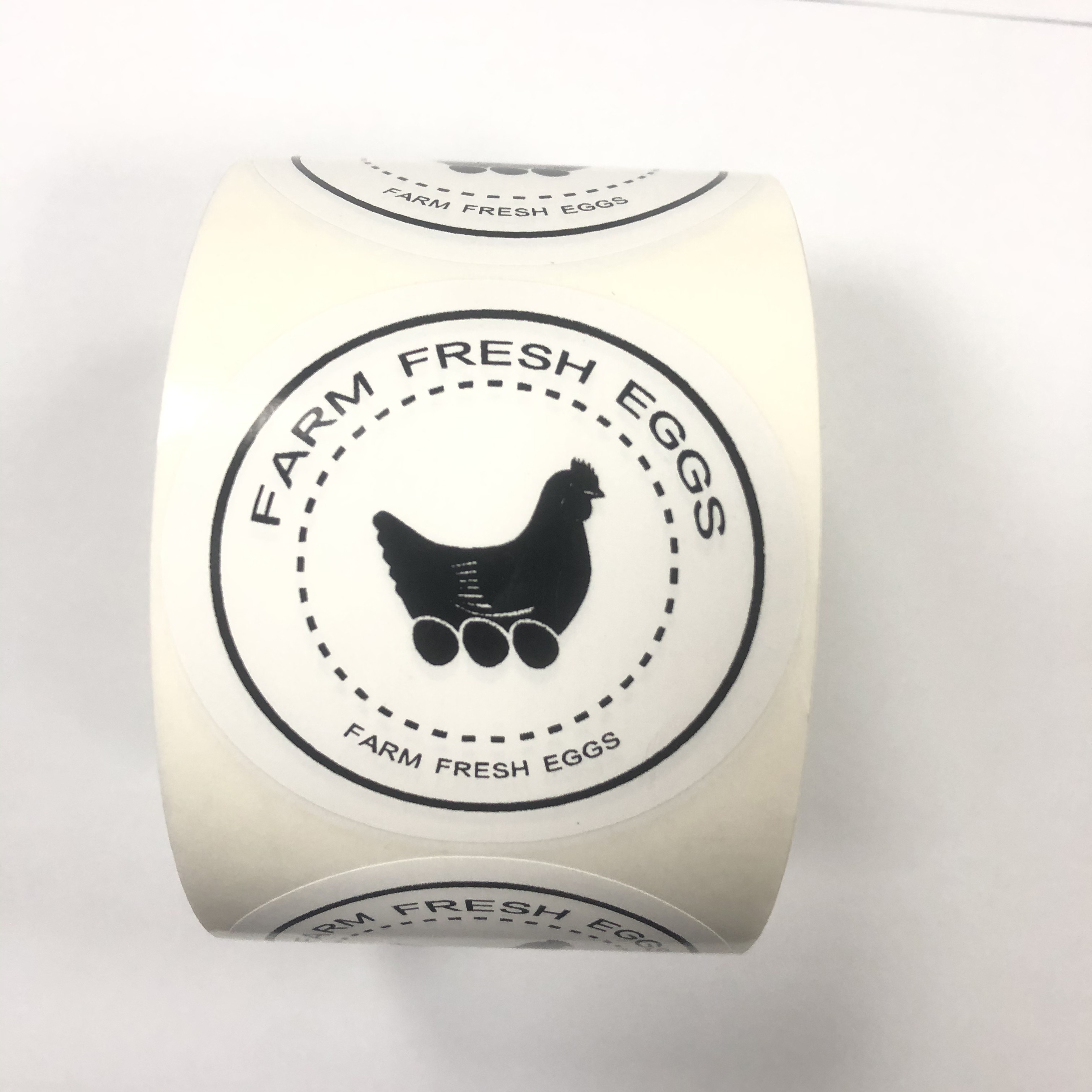 Farm Fresh Eggs Sign Round Farm Eggs Carton Labels - Temu