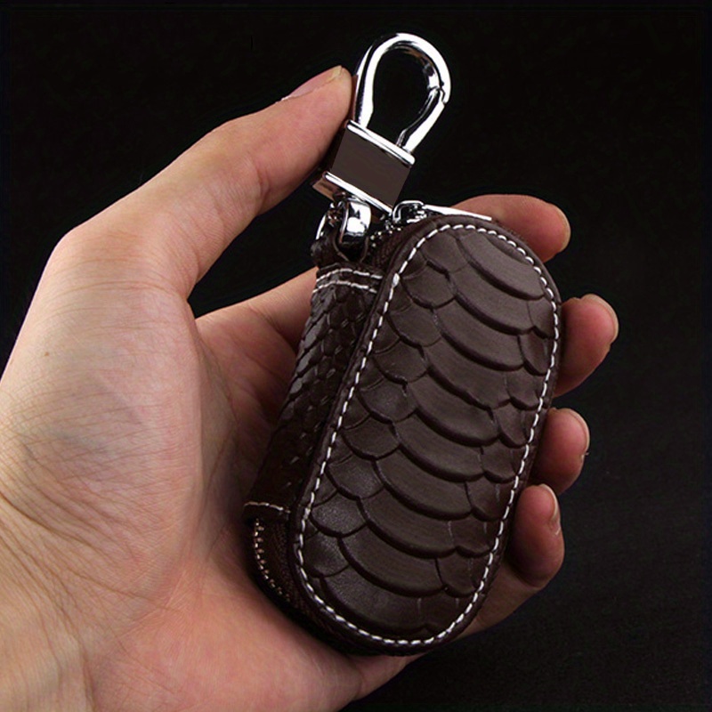 Upgrade Car Keys Stylish Leather Key Holder Keychain! - Temu