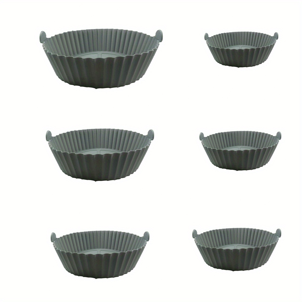 Baking Cups Bakeware Diameter Air Fryer Accessories 7 hole - Temu