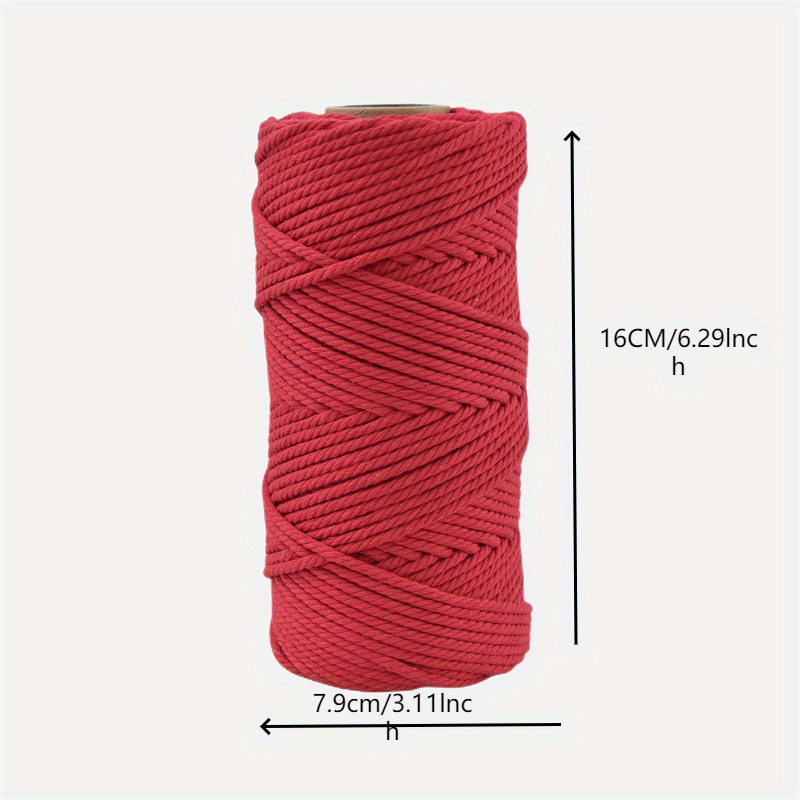 Cuerda de Macramé 3mm - Casasol - Mostaza - La Trama Fabrics