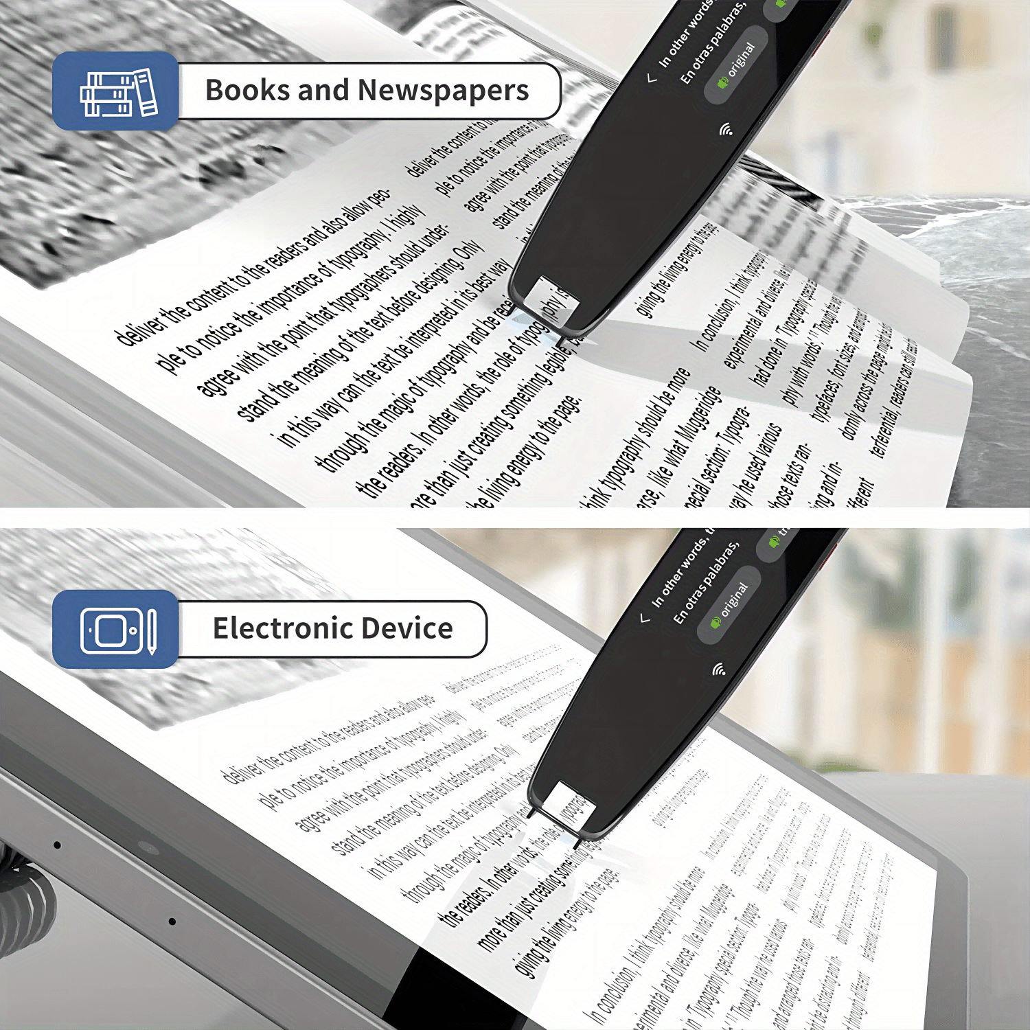 Stylos de traduction rapides scannant les fabricants et les fournisseurs de  stylos de traduction scannables de texte à écran tactile - Vente en gros  depuis l'usine - Xuezhiyou Technology
