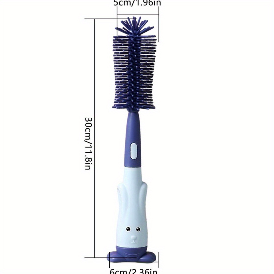 2 Piezas - cepillos multifuncionales de esponja para biberones de tacto  suave con cepillo para la boquilla - Color a escoger - Temu