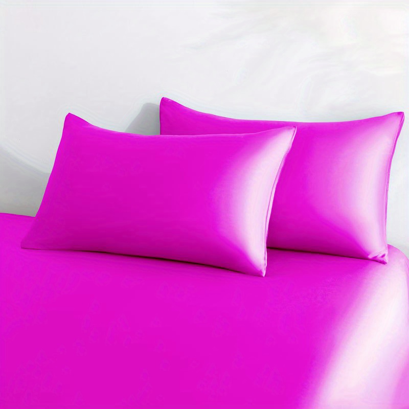 1  satin pillowcase add   to your bedroom or living room sofa no pillow insert included details 9