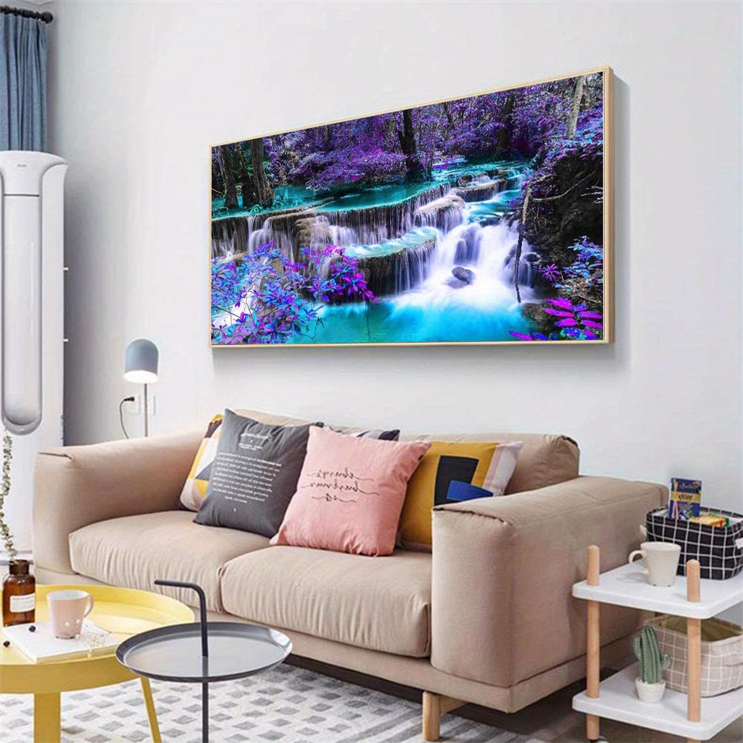 Diy 5d Diamond Painting Kits For Adults Waterfall Embroidery - Temu