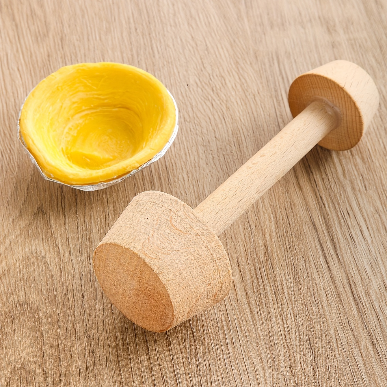 Wooden Tart Tamper Perfect For Baking And Pastry Making Mini Temu