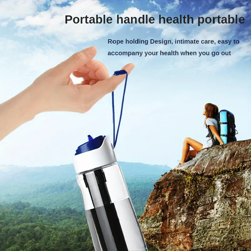 outdoor straight drink water purification cup water bottle portable clean kettle wilderness camping adventure survival emergency filter outdoor supplies accessories details 0