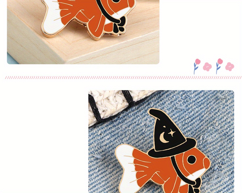 Fish Hat Pin - Temu