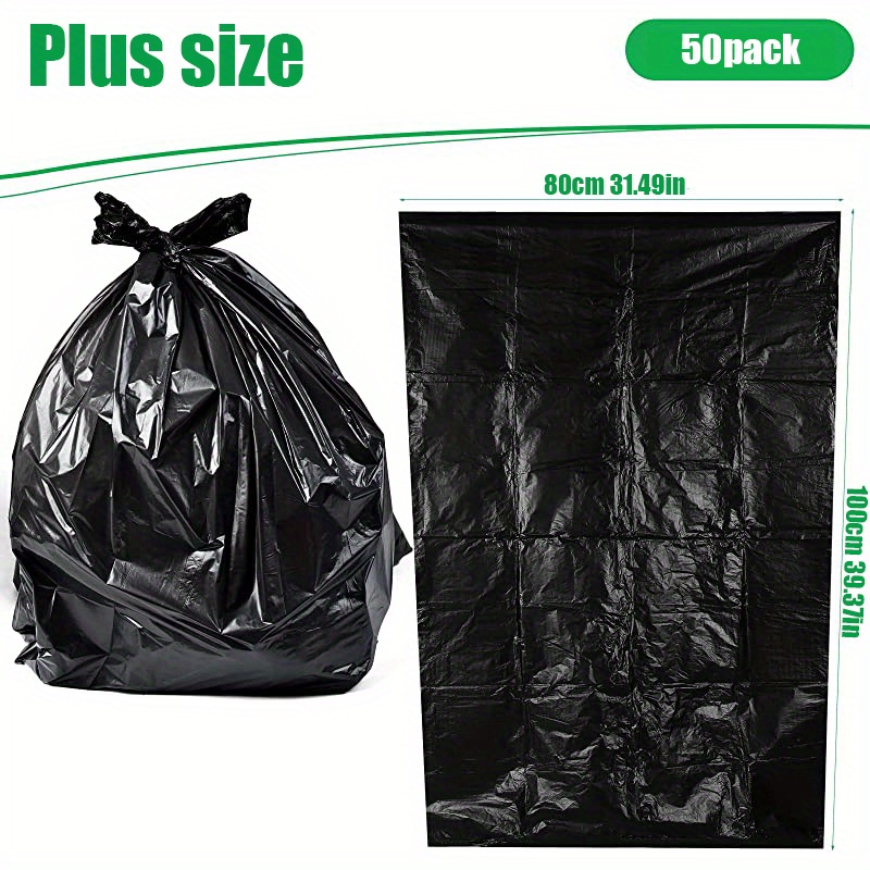 Amazon.com: 3 Mil 60 Gallon Contractor Trash Bags - 38