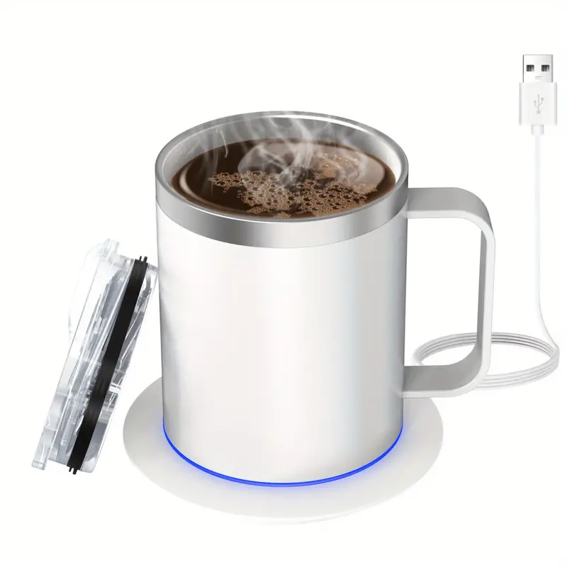 Trending 2021 Popular Smart Coffee Mug USB Electric Heating 55 Degree Magic Mug  Warmer Gift Set - Buy Trending 2021 Popular Smart Coffee Mug USB Electric  Heating 55 Degree Magic Mug Warmer