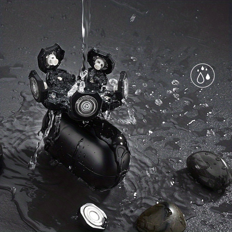 Stainless Steel Head Electric Shaver - Temu