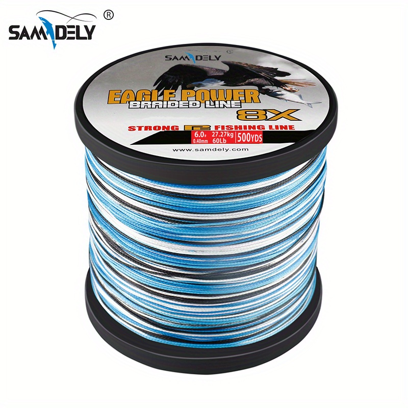 Beyond Braid Braided Fishing Line - Abrasion Resistant - No Stretch - Super  Strong - Thin Diameter SuperLine- Camo - 4 Strand & 8 Strand Braided Line