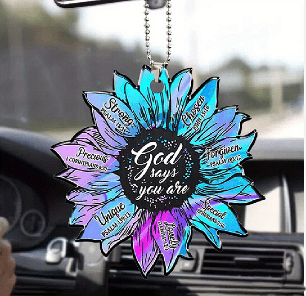 DANUC Car Mirror Hanging Accessories Auto Rear View Mirror Hanging  Accessories Car Ornament Pendant Rearview Mirror Car Charms Decorations For  Women