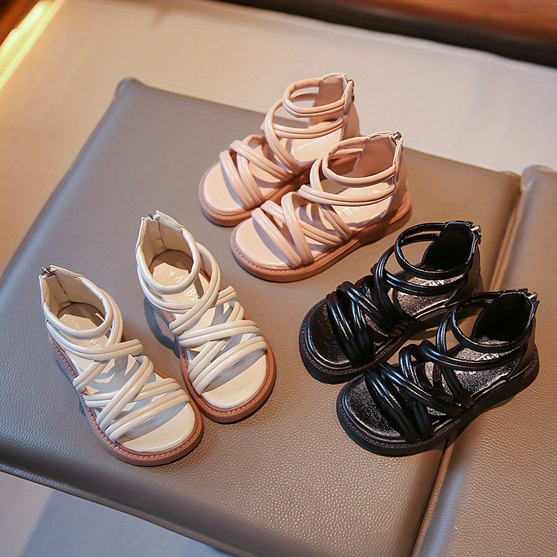 Factory Price Mens Summer Velcro Non-Slip Open Toe Leather Sport - View #2