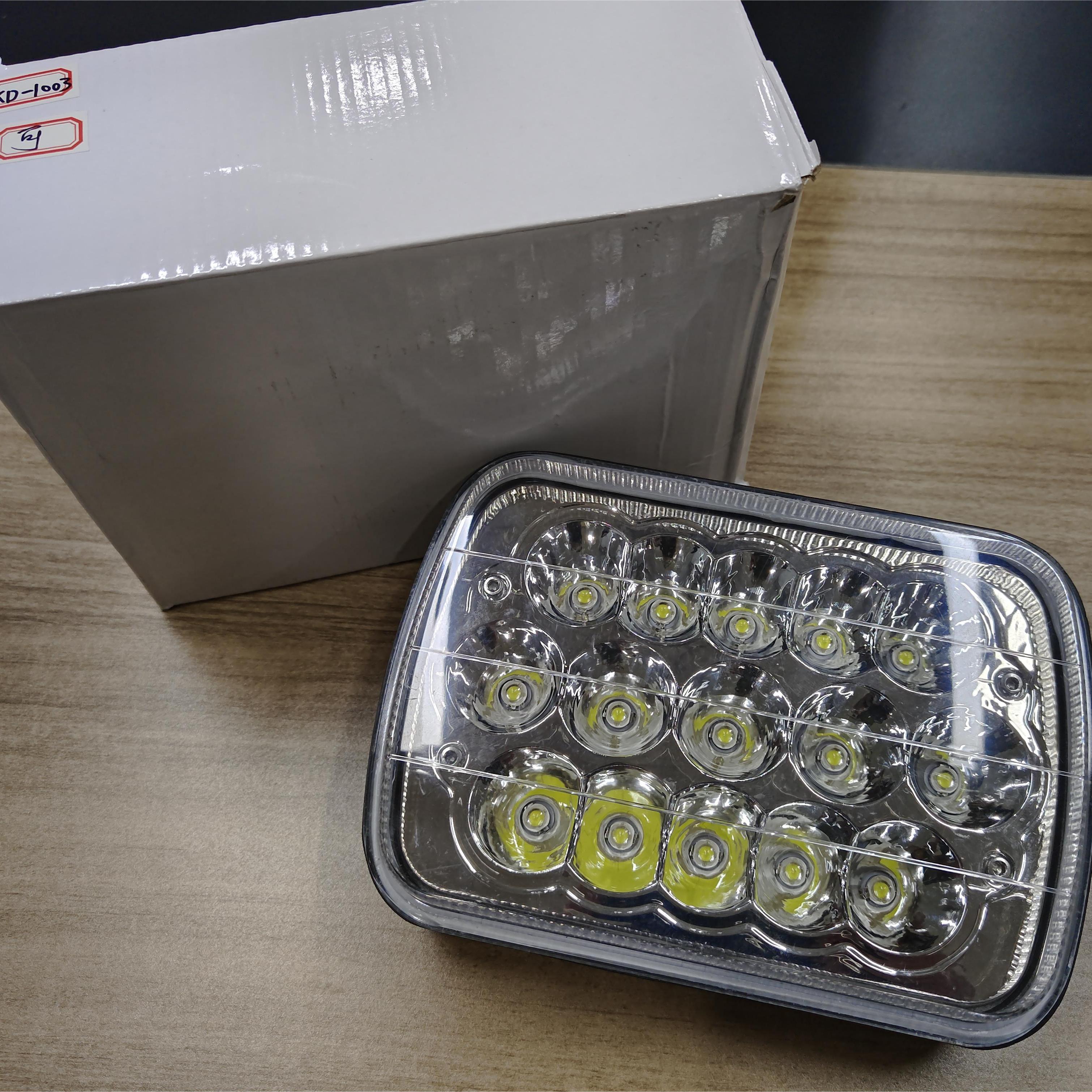 5x7In LED Headlights H6054 7x6 Headlamp 2pcs Hi/Low Sealed
