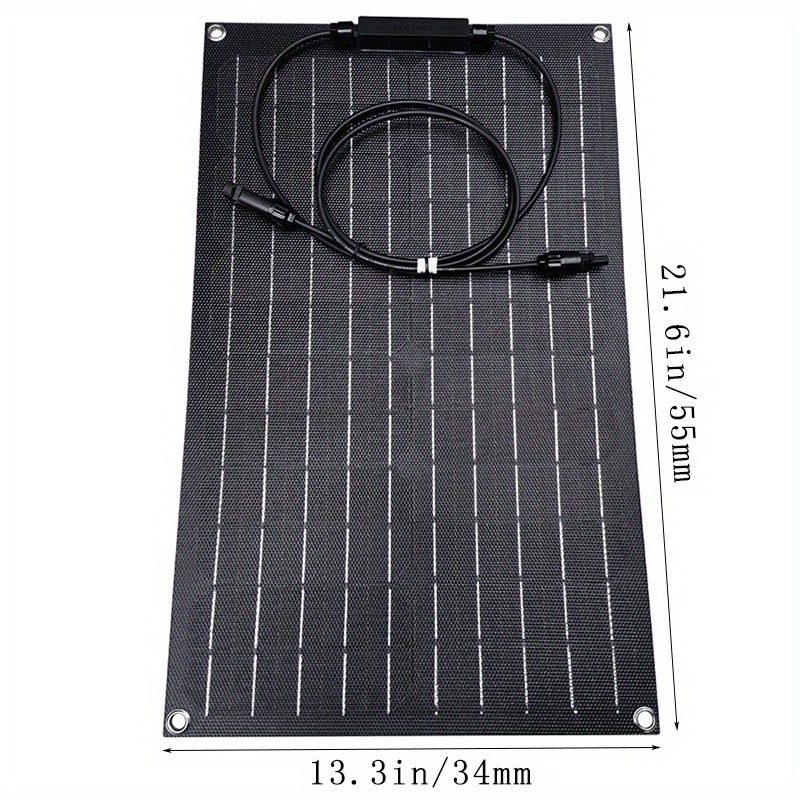 Panneau solaire flexible 150w monocristallin 12v ETFE