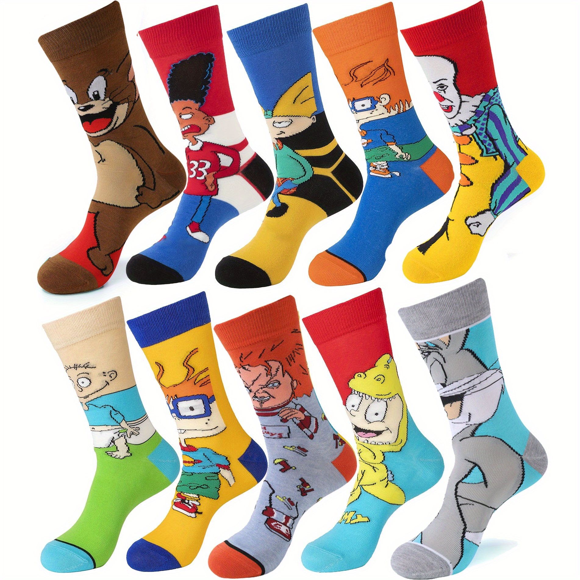SPONGEBOB SQUAREPANTS Men's CHRISTMAS Socks